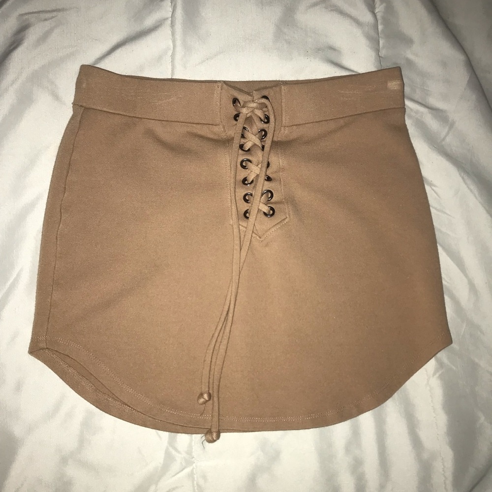 Y2K Low Rise Lace-Up Women's Skirt